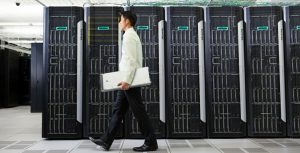 Data center management is simplified using HPE synergy architecture